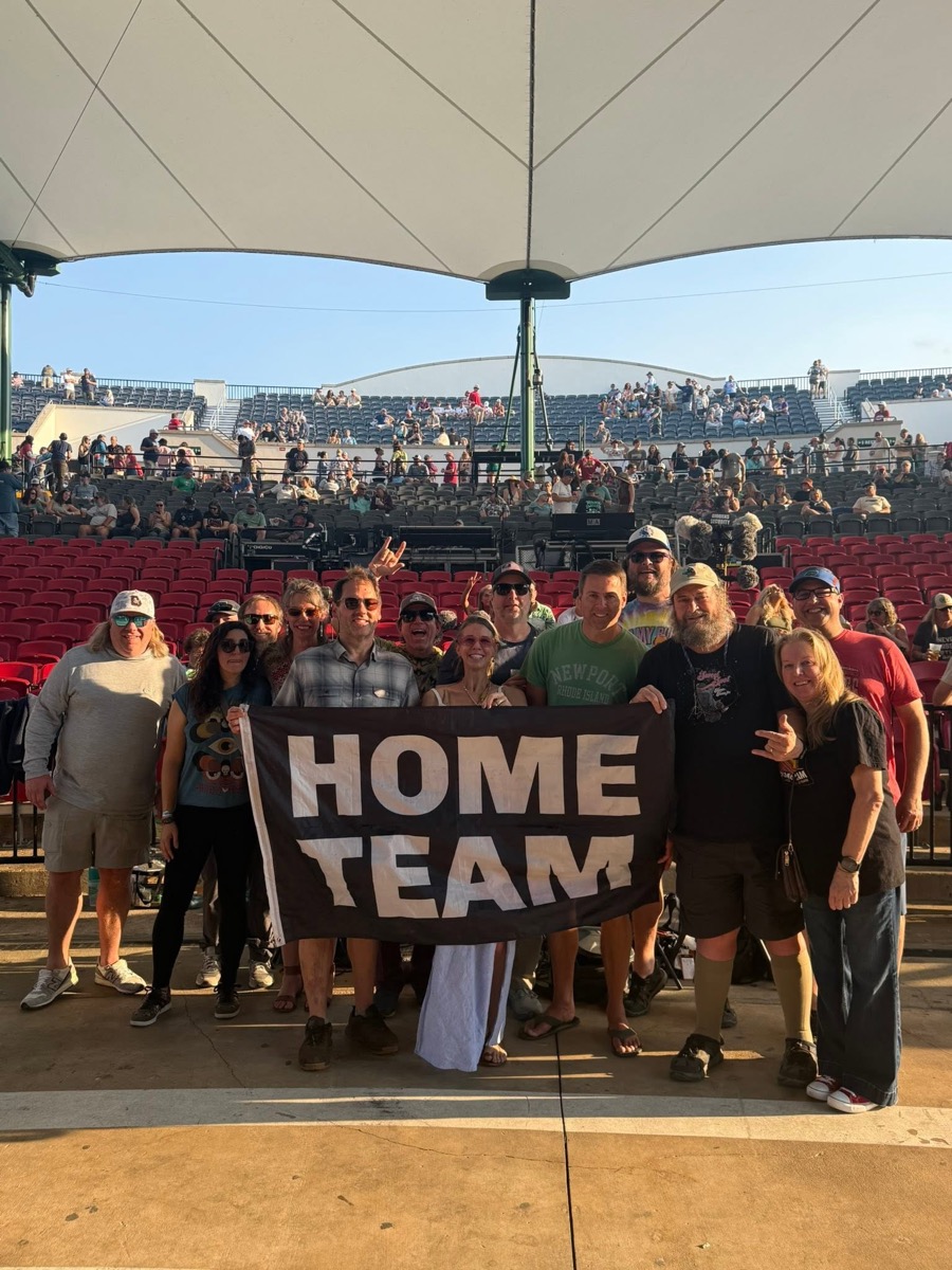 The Home Team crew at St. Augustine Amphitheatre